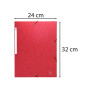 CHEM. 3 RAB. KING FOLDER SCOTTEN Rouge