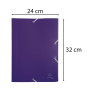 CHEM.A4 3RAB+ELAST PP 24X32 MAUVE
