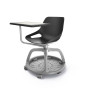LOT DE 2 CHAISES CAMPUS SANS PLACET - PIED PH - ASSISE PR - TAB.. ECRITOIRE