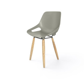 CHAISE 4 PIEDS ROSALIE SANS PLACET - PIED XL - ASSISE PQ
