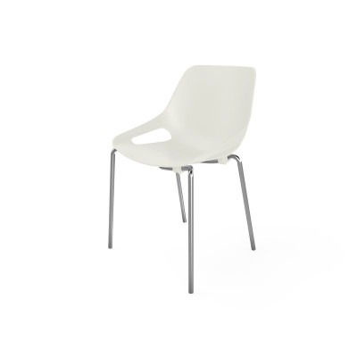 CHAISE 4 PIEDS ROSALIE SANS PLACET - PIED SQ - ASSISE PS