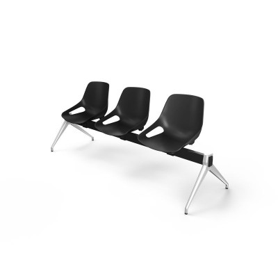 POUTRE ROSALIE 3 PLACES ASSISE PR - PIET. ALU POLI - TRAVERSE SG