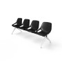 POUTRE ROSALIE 4 PLACES ASSISE PR - PIET. ALU POLI - TRAVERSE SG