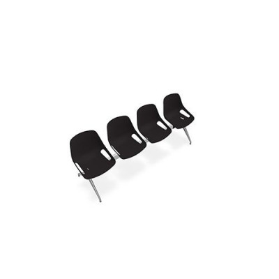 POUTRE ROSALIE 4 PLACES ASSISE PR - PIET. ALU POLI - TRAVERSE SB