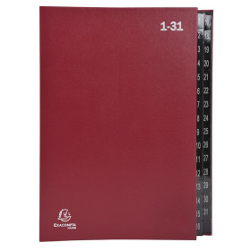 Trieur Ordonator 1-31 32 comp. Rouge
