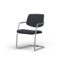 ISABEL LOT 2 CHAISES LUGE BASDOSSIER TISSU KA SB