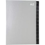 Trieur Ordonator A-Z 24 comp. Argent