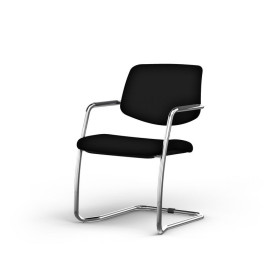 ISABEL LOT 2 CHAISES LUGE BASDOSSIER TISSU YB SQ