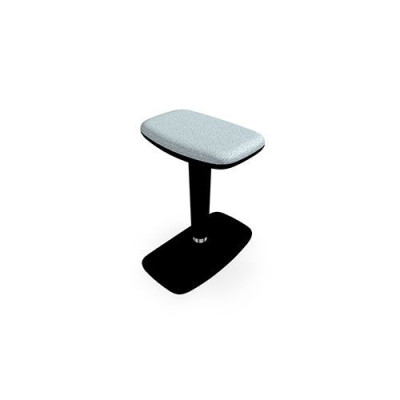 TOM TABOURET ACTIF ASSISE TISSU REGLABLE HAUTEUR PIVOTANT 360° SOCLE BALANCIER K