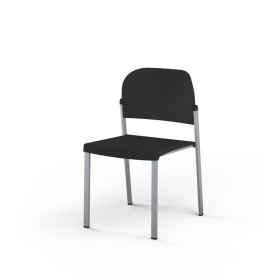 ROMY CHAISE 4P FIXES ASSISE/DOSSIER POLYPRO SANS ACCOUDOIRS  PU SB PU