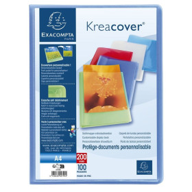 Porte-Vues perso Chroma KC A4 40V Bleu