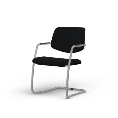 ISABEL LOT 2 CHAISES LUGE BASDOSSIER TISSU KE SB
