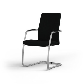 ISABEL LOT 2 CHAISES LUGE HAUT DOSSIER TISSU KE SB