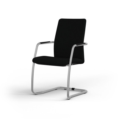 ISABEL LOT 2 CHAISES LUGE HAUT DOSSIER TISSU KE SB