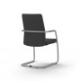 ISABEL LOT 2 CHAISES LUGE HAUT DOSSIER TISSU KA SB