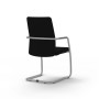 ISABEL LOT 2 CHAISES LUGE HAUT DOSSIER TISSU KE SB