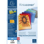 Porte-vues PP A4 180 vues KREACOVER ass.