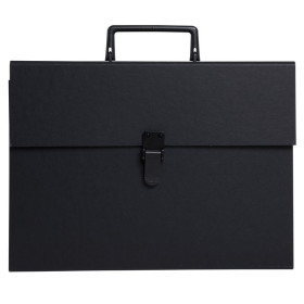 Trieur valisette + poignée 20comp. noir