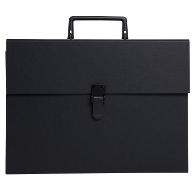 Trieur valisette + poignée 20comp. noir