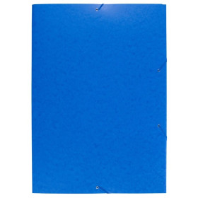 Chemise 3 rab. Carte Lustrée A2 BLEU