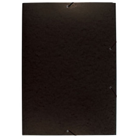 Chemise 3 rab. Carte Lustrée A2 NOIR