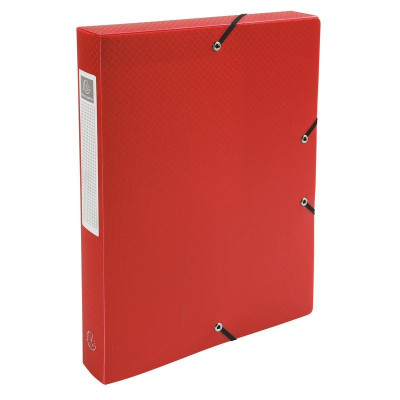 Bte classement OPAK PP D40mm rouge