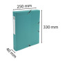Bte classement OPAK PP D40mm vert foncé