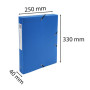 Bte classement OPAK PP D40mm bleu
