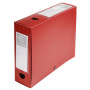 Boite de class D80mm pression PP rouge
