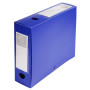 Boite de class D80mm pression PP bleu