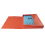 Bte classmt A4 D40mm 7/10° Iderama rouge