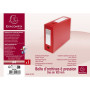 Boite de class D100mm pression PP rouge