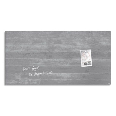 SIL TAB VERRE ARTV L91XH46 BETON S333060