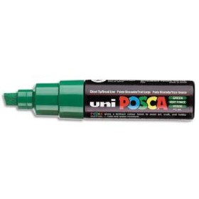Uniball Posca Marqueur peinture à eau, encre à pigmentation vert foncé pointe la