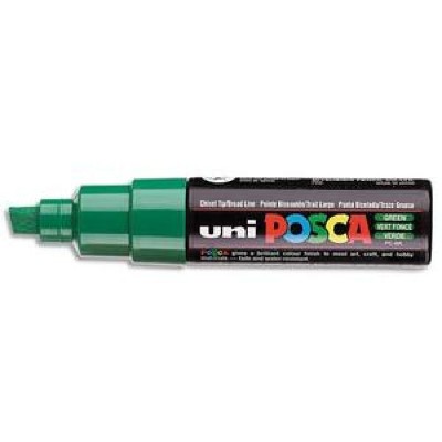 Uniball Posca Marqueur peinture à eau, encre à pigmentation vert foncé pointe la