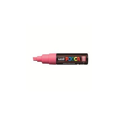 Uniball Posca Marqueur peinture à eau, encre à pigmentation rose pointe large bi