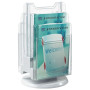 Tourniq. 6 cases A4 vertic gris/cristal