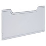 Plaque recouv. trieur A4 horiz gris lum