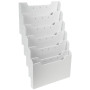 Trieur A4 horiz monté 6 cases gris lum