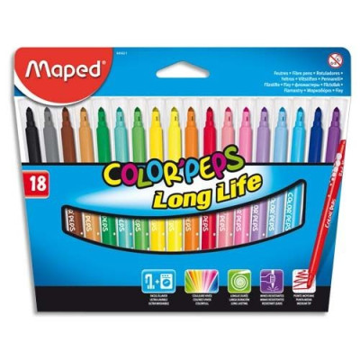 MAE PC/18 FEUT COLORPEPS ASS 845021