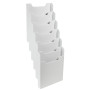 Trieur A4 vertic monté 6 cases gris lum