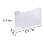 Elément simple trieur A4 horiz cristal