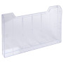 Elément simple trieur A4 horiz cristal