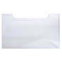 Plaque recouv. trieur A4 horiz cristal