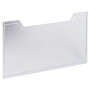 Plaque recouv. trieur A4 horiz cristal