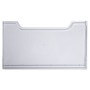 Plaque recouv. trieur A4 horiz cristal