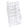Trieur A4 horiz monté 6 cases cristal