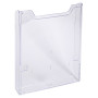 Elément simple trieur A4 vertic cristal