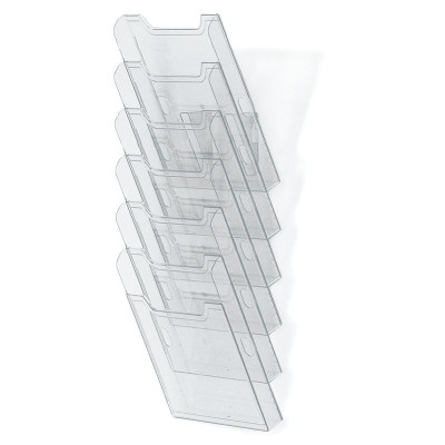 Trieur A4 vertic monté 6 cases cristal