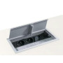 TRAPPE SOFT CLOSING AVEC 1 PC + 2 USB + 2 RJ45 + 1 HDMI - FR